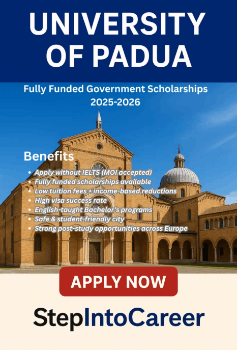 Study at the University of Padua (Italy)
