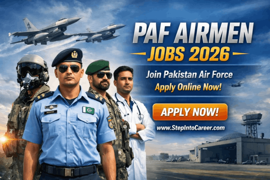 PAF Airmen Jobs 2026