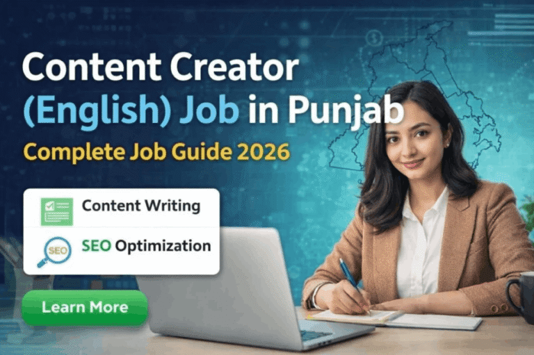 Content Writer Government Job