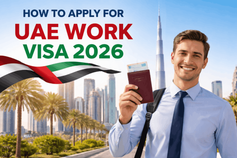 How to apply for UAE work visa step-by-step process guide 2026